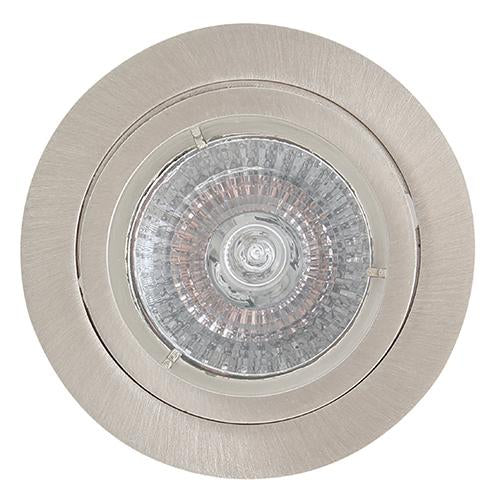 Eurolux - Straight Twist Downlight 80mm Satin Chrome