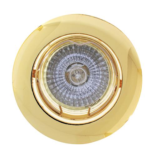 Eurolux - Tilt Curved Rim Downlight 83mm PB