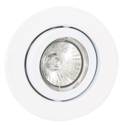 Eurolux - Tilt Round Downlight 105mm White