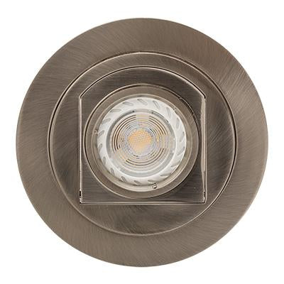 Eurolux - Tilt Swivel Downlight 130mm Satin Chrome