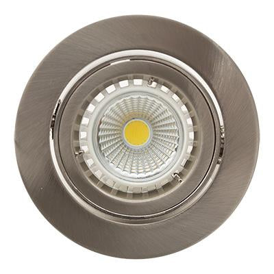 Eurolux - Tilt Twist Downlight 94mm Satin Chrome