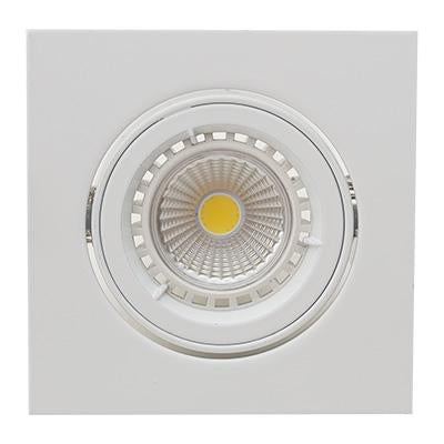 Eurolux - Tilt Twist Square Downlight White