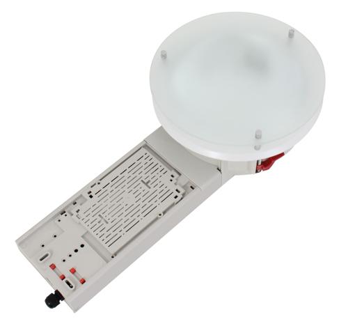 Eurolux - (Discontinued) Rect Grey Plastic Downlight