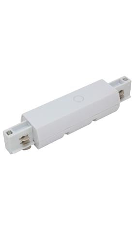 Eurolux - Xin Straight Connector White 3 Circuit
