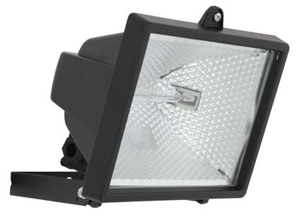 Eurolux - Halogen 500w Floodlight Black