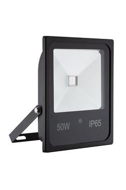 Eurolux - LED 50w Floodlight Black RGB and Remote