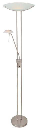 Eurolux - Baya Floorlight 440mm Satin Chrome