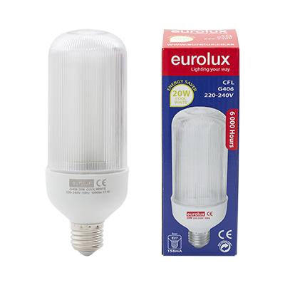 Eurolux - CFL CoveRed Bullet 3U E27 20w Cool White
