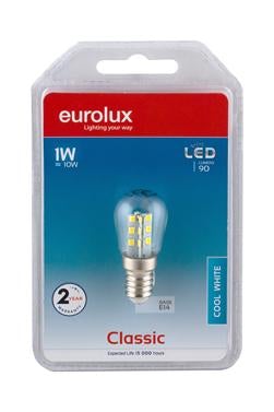 Eurolux - Fridge Lamp LED E14 1w 4000K