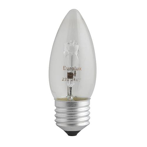 Eurolux - Halogen Candle E27 42w Warm White