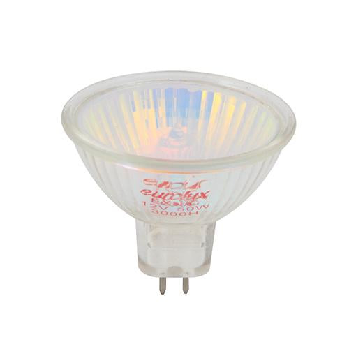 Eurolux - Halogen Closed MR16 GU5.3 50w 12v Red