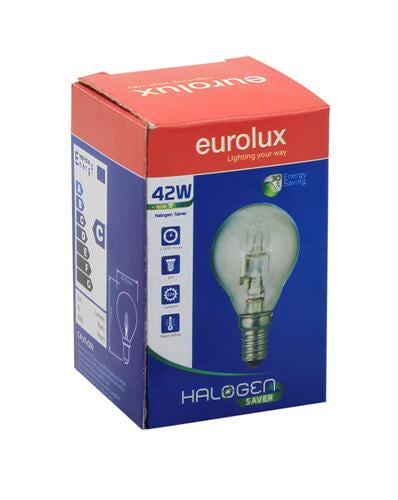 Eurolux - Halogen Golfball E14 42w
