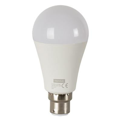 Eurolux - LED A60 15w B22 Day Light 6500k Globe Opal
