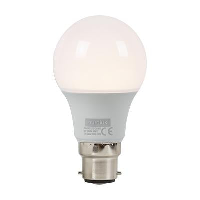 Eurolux - LED A60 Globe B22 6w 3000K