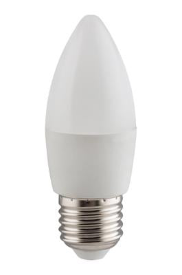 Eurolux - LED Candle 5w E27 Dimmable WW Opal