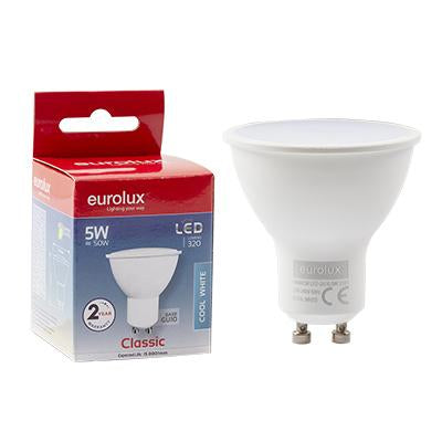Eurolux - LED GU10 5w Cool White