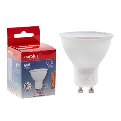 Eurolux - LED GU10 5w Warm White