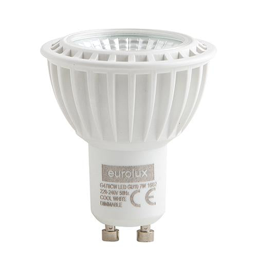 Eurolux - LED GU10 7w Cool White Dimmable