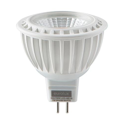 Eurolux - LED MR16 GU5.3 7w Warm White