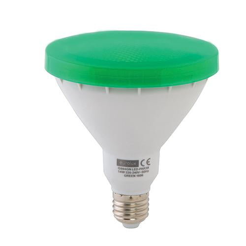 Eurolux - LED PAR38 E27 14w Green