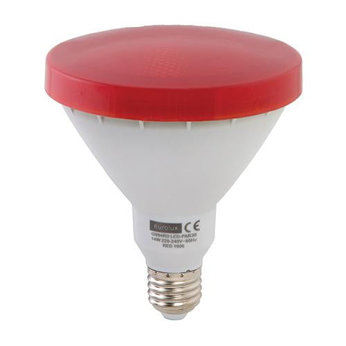 Eurolux - LED PAR38 E27 14w Red