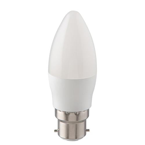 Eurolux - LED Plastic Candle B22 7w Warm White