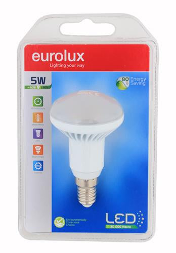 Eurolux - LED R50 Reflector E14 5w Warm White
