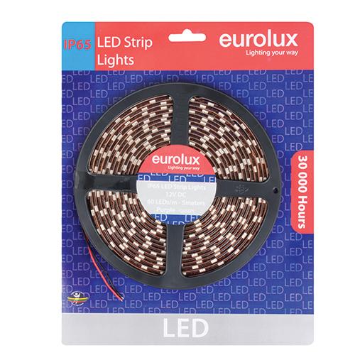 Eurolux - LED Strip 5m 14.4W/m Purple IP65