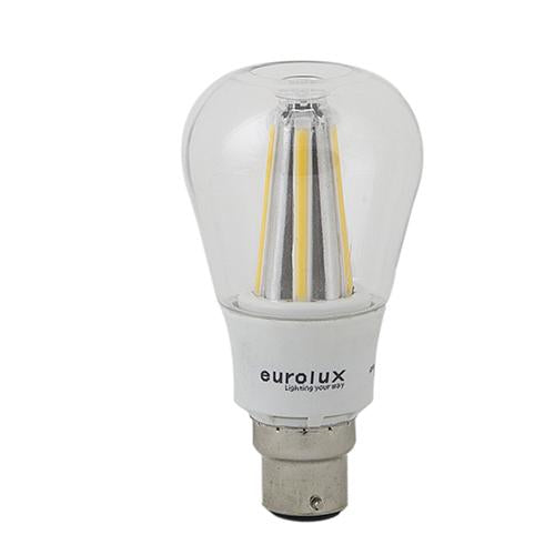 Eurolux - LED White Apple B22 7w WW Dimmable