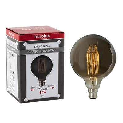 Eurolux - Smokey CB Filament Mini Maxi B22 60w