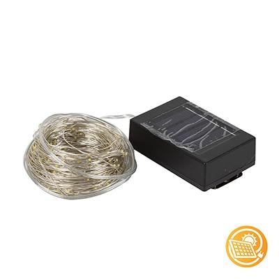Eurolux - 200 LED Solar Copper Wire String Light