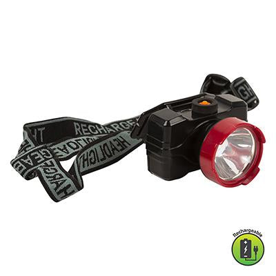 Eurolux - Rechargeables Head Lamp 1w Black/Red