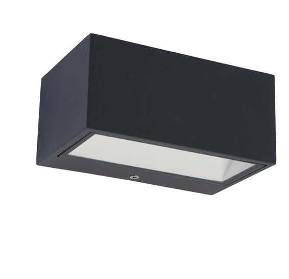Eurolux - GeMini LED Up and Down Wall Light Graphite 10.5w