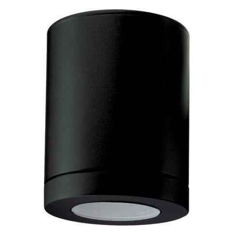 Eurolux - Metro Round Outdoor Downlight 90mm Black