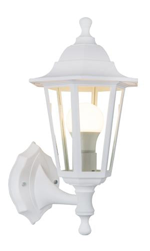 Eurolux - Plastic 6 Panel Lantern Up Facing White