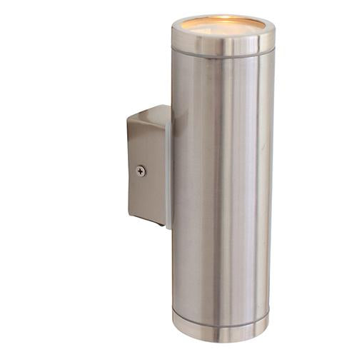 Eurolux - Riga Wall Light Up and Down Facing Stainless Steel