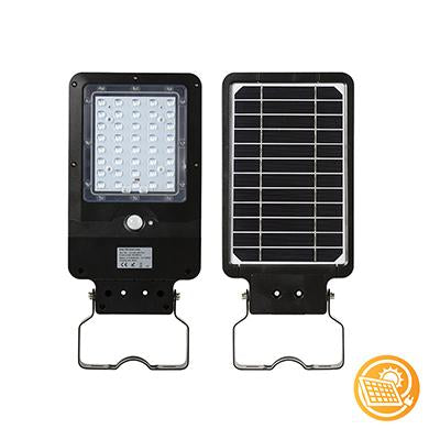 Eurolux - Solar LED Street Light 8w Black