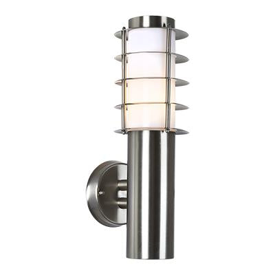 Eurolux - Stainless Steel Grid Wall Light Up/Facing Satin Chrome