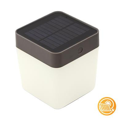 Eurolux - Tablecube Solar PorTable Light Silver