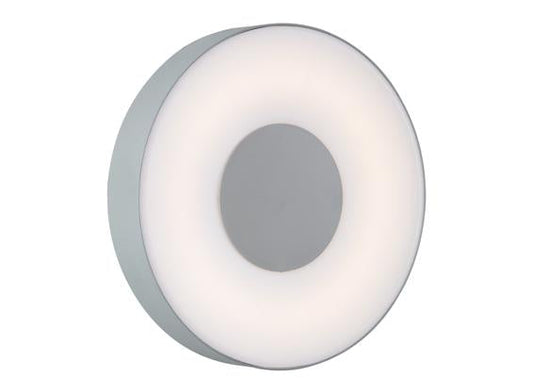 Eurolux - Ublo LED Round Ceiling/Wall Light Silver 16.5w
