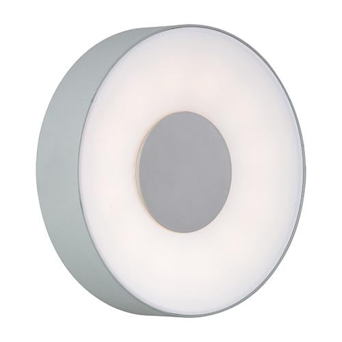 Eurolux - Ublo LED Round Ceiling/Wall Light Silver 8w