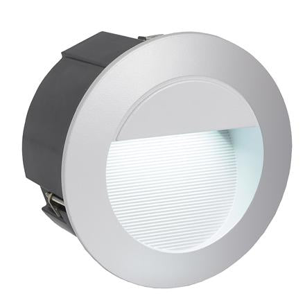 Eurolux - Zimba LED Round Foot Light Silver