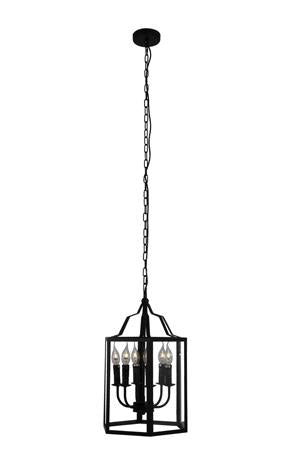 Eurolux - Iron Age Outdoor Pendant 350mm Black