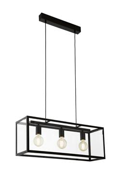 Eurolux - Charterhouse 3LT Pendant Black