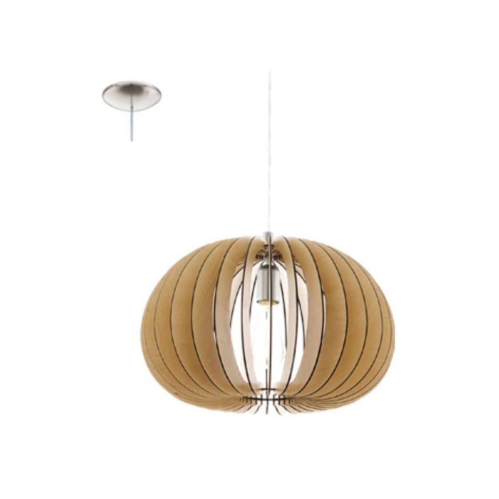 Eurolux - Cossano Pendant 465mm Maple - Lighting, Lights - P674M