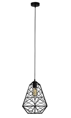 Eurolux - Diamante Pendant 300mm Black