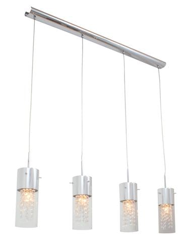 Eurolux - Diamond 4LT Pendant 1010mm Chrome