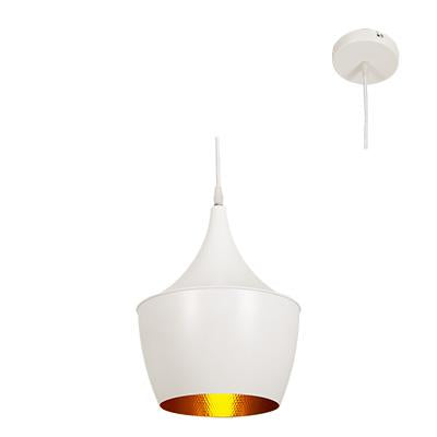 Eurolux - Industria Pendant 240mm White/Gold