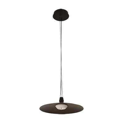 Eurolux - LED Pendant 450mm Black/Copper 7w+12w