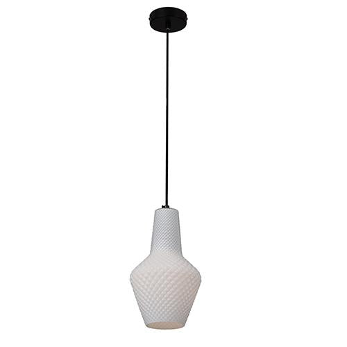 Eurolux - Milano Pendant 180mm Milk White Glass